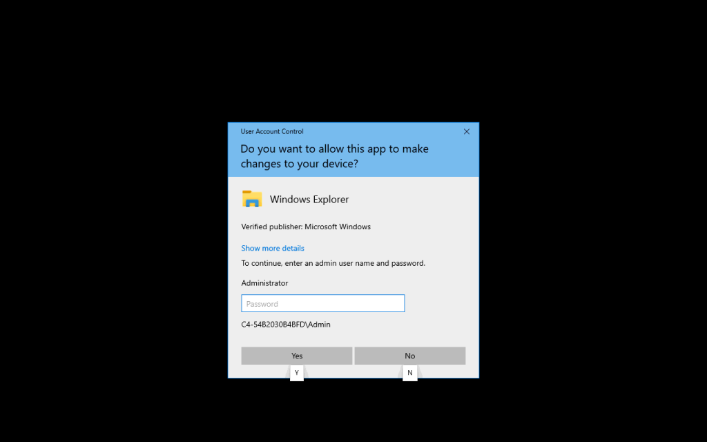 Enter MTR Password