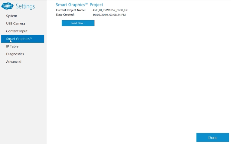 Crestron App - Smart Graphics