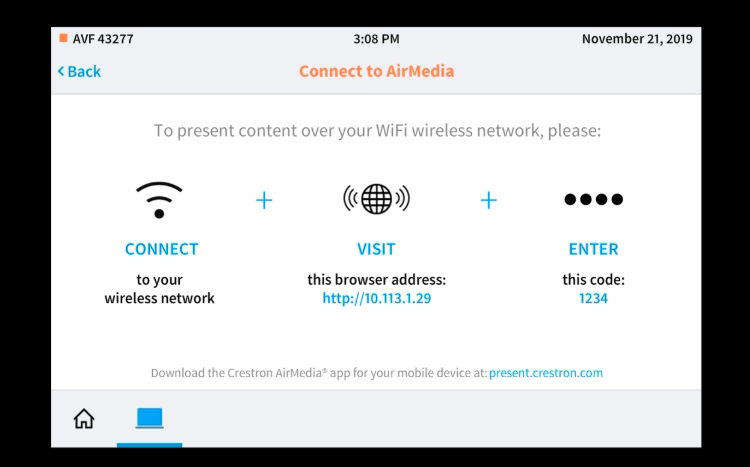 AirMedia Wireless Connection Instructions