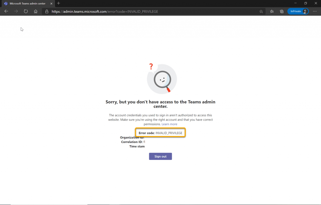 How to Fix Sorry the Credentials you are Using are Invalid